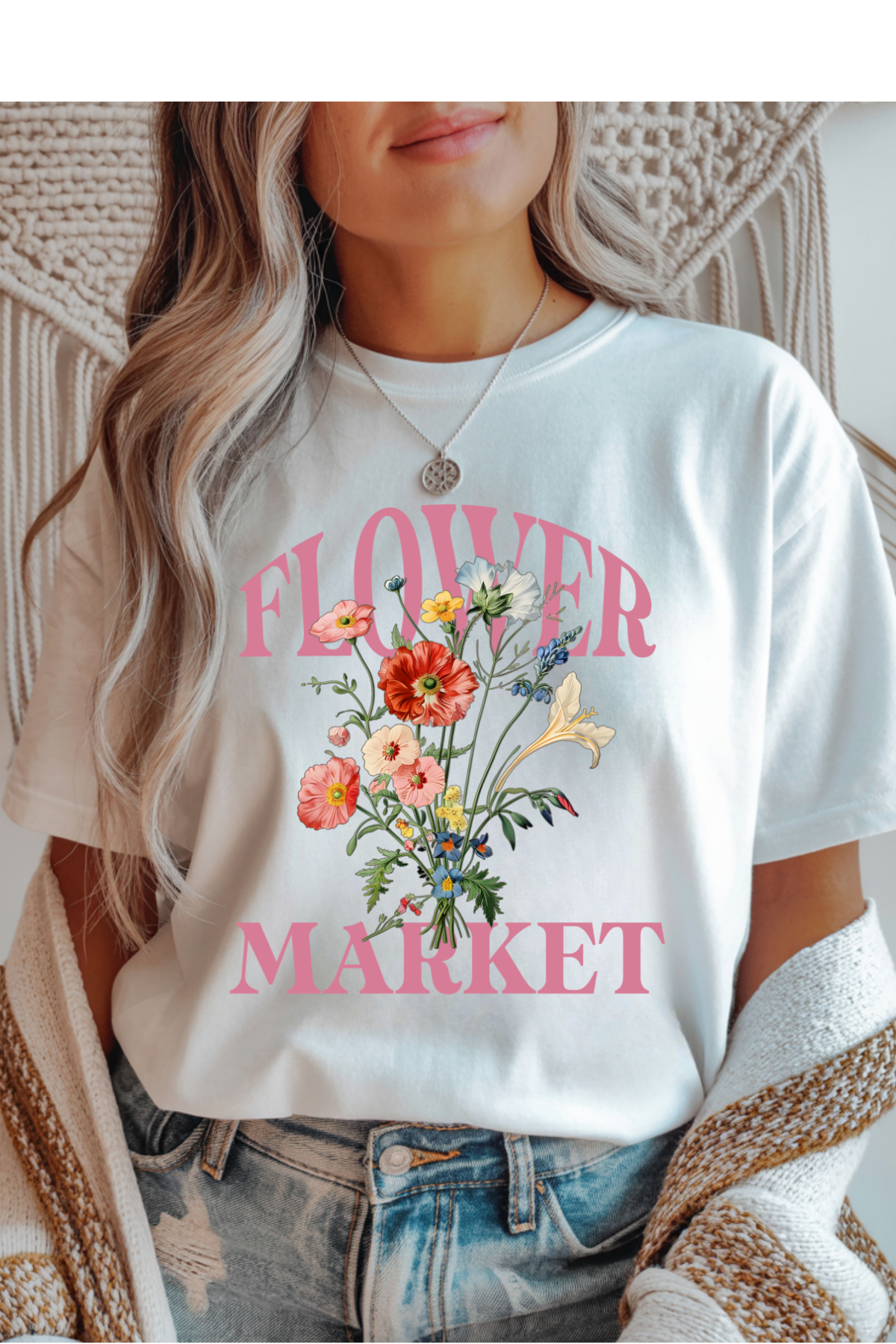 Flower Market Graphic Tee