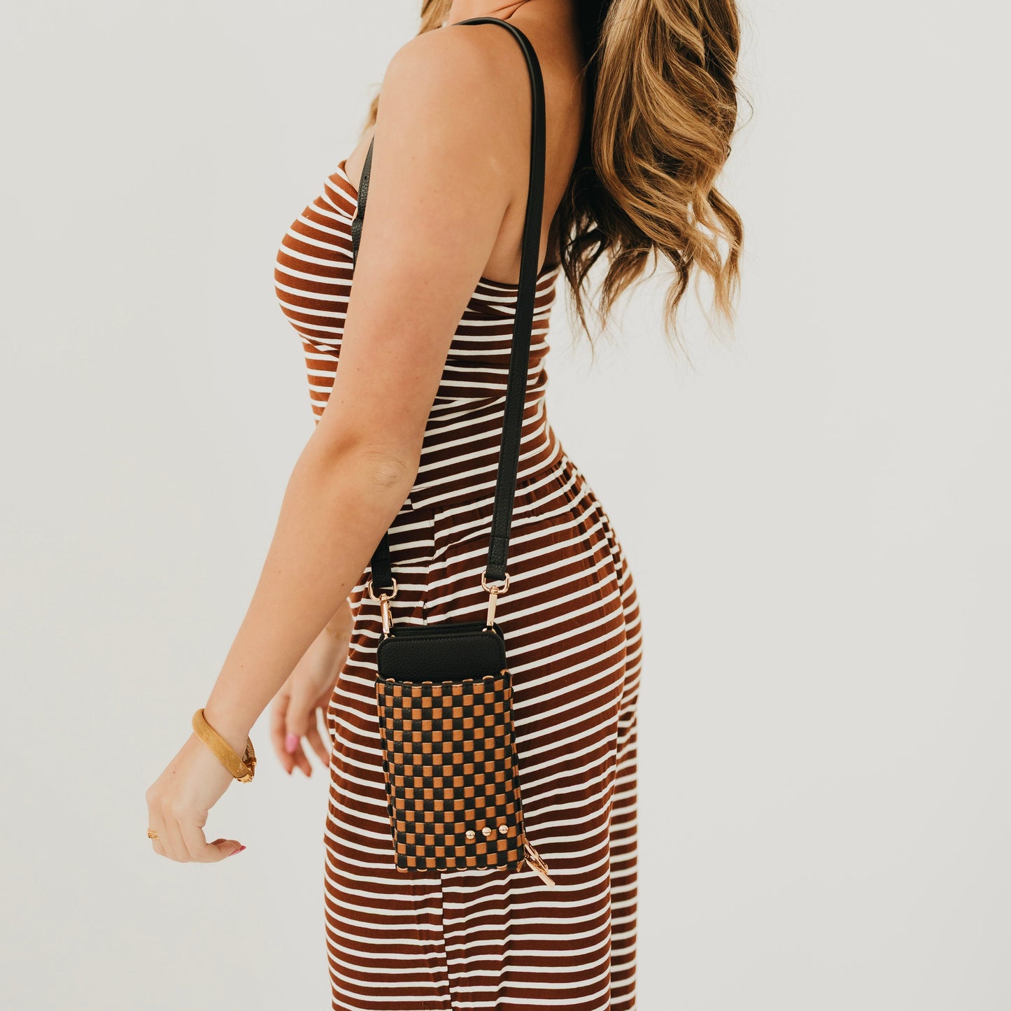 Woven Double Duty Phone Bag