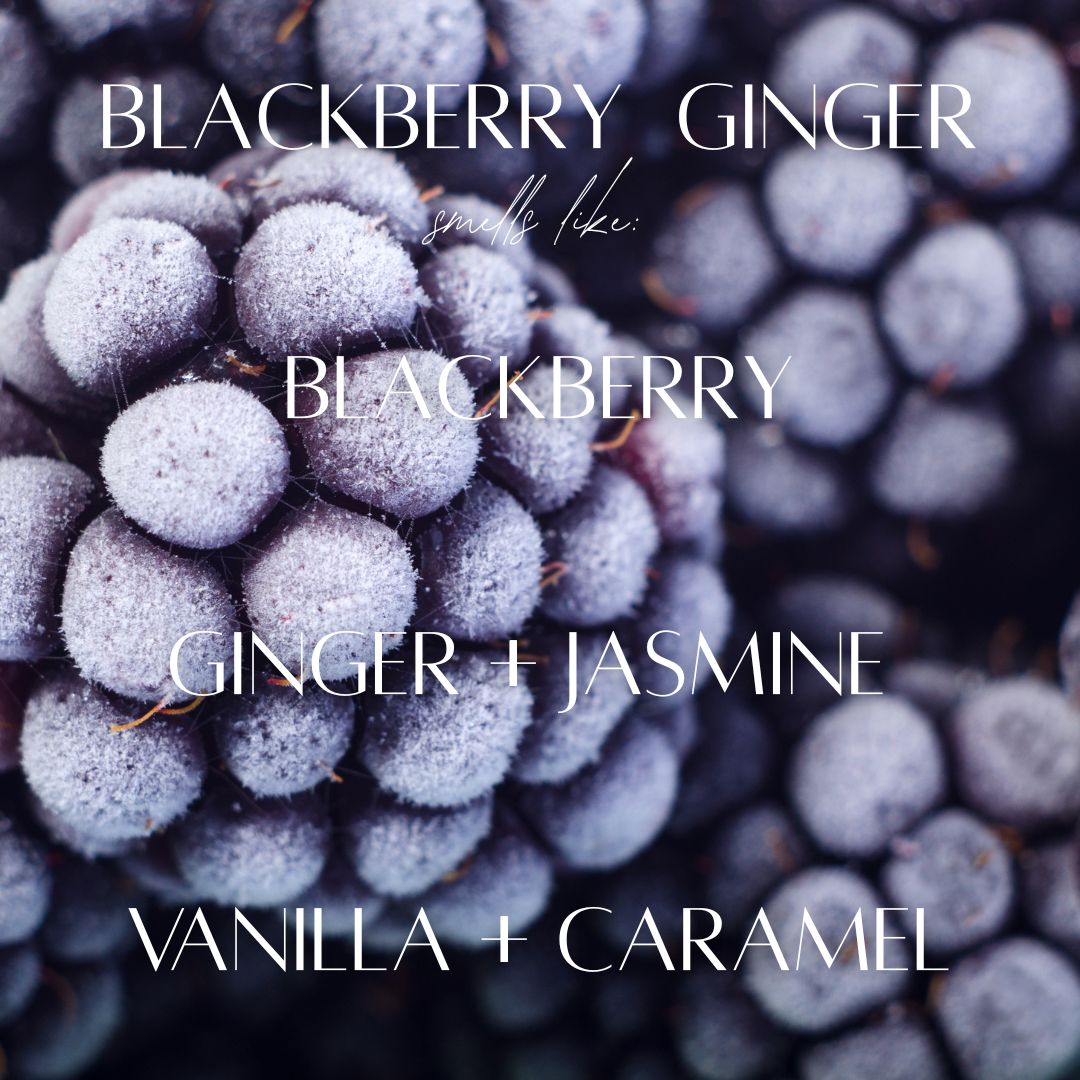 Blackberry Bourbon - 9 oz Whiskey Glass Candle