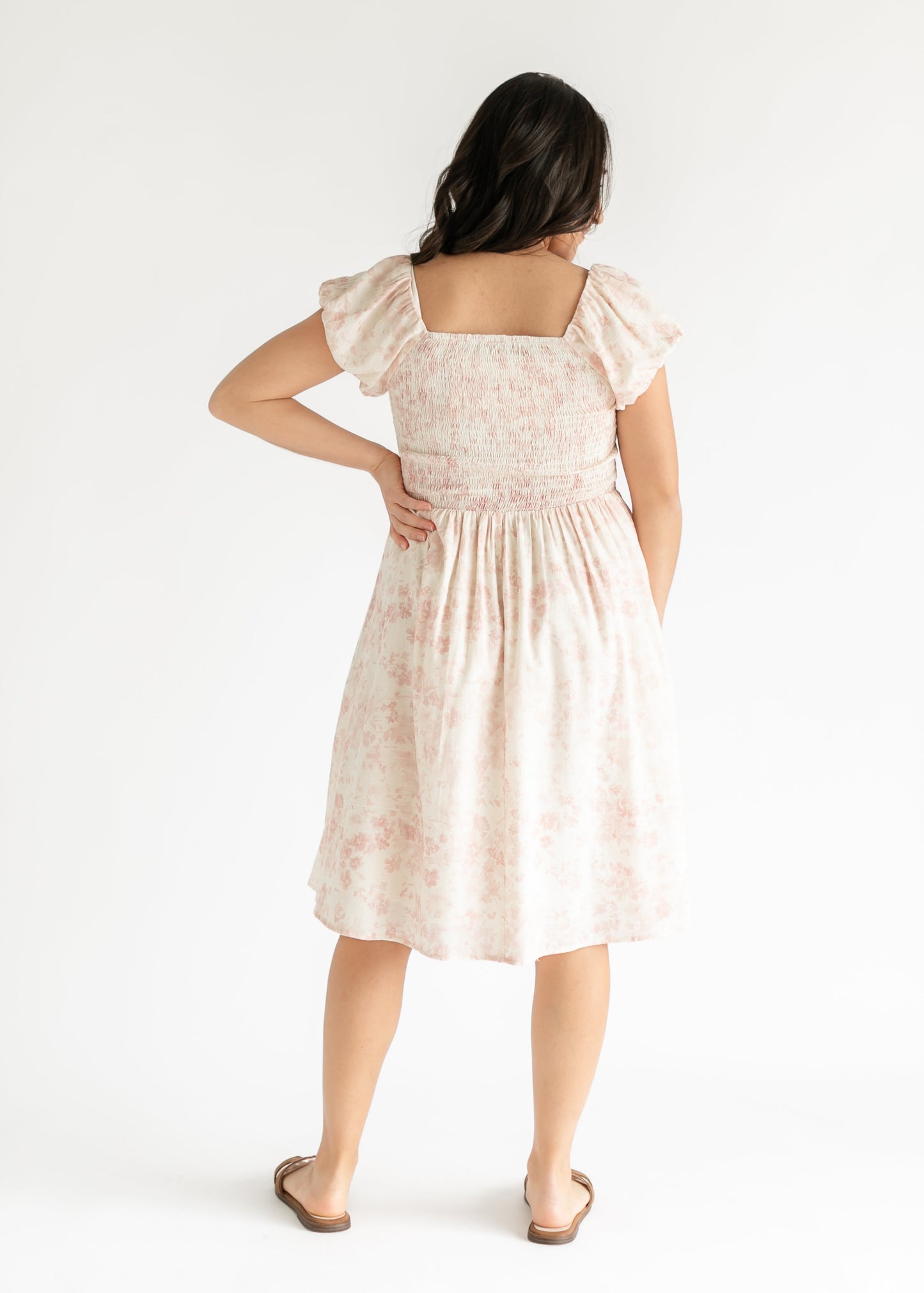 Brienna Cap Sleeve Midi Dress
