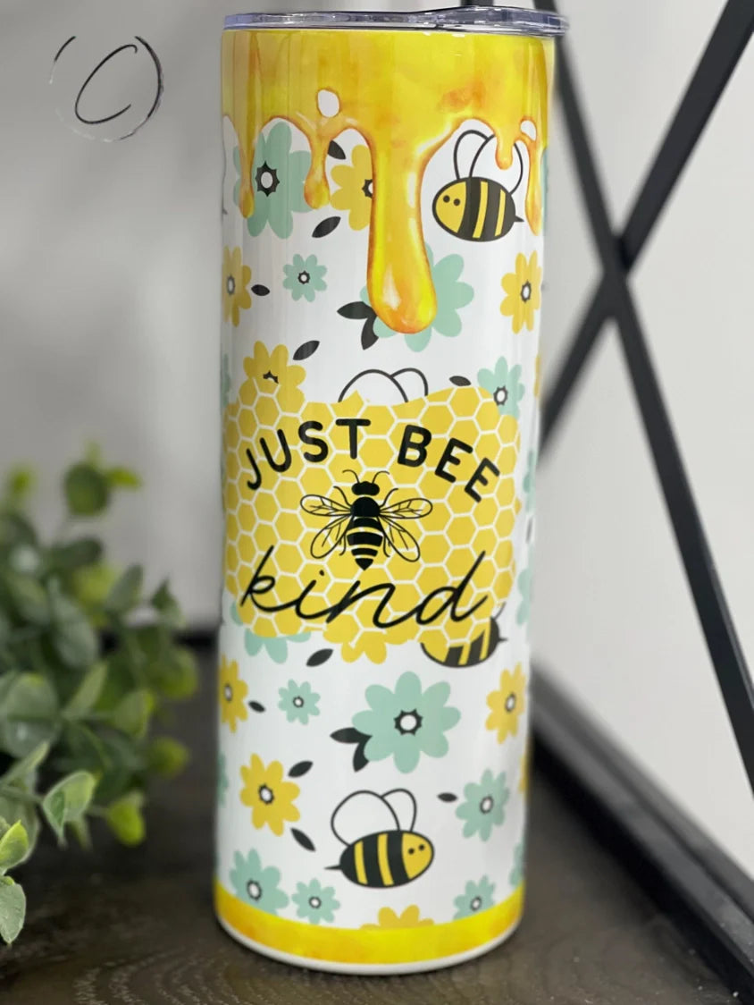 PREORDER: Just Bee Kind Skinny Tumbler