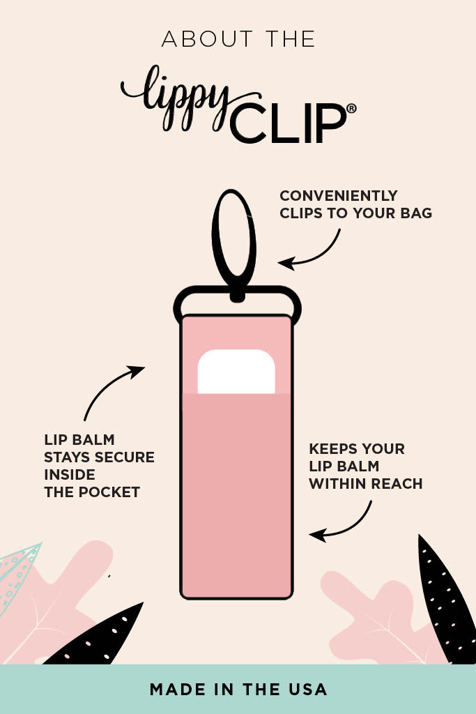 Latte Love LippyClip® Lip Balm Holder