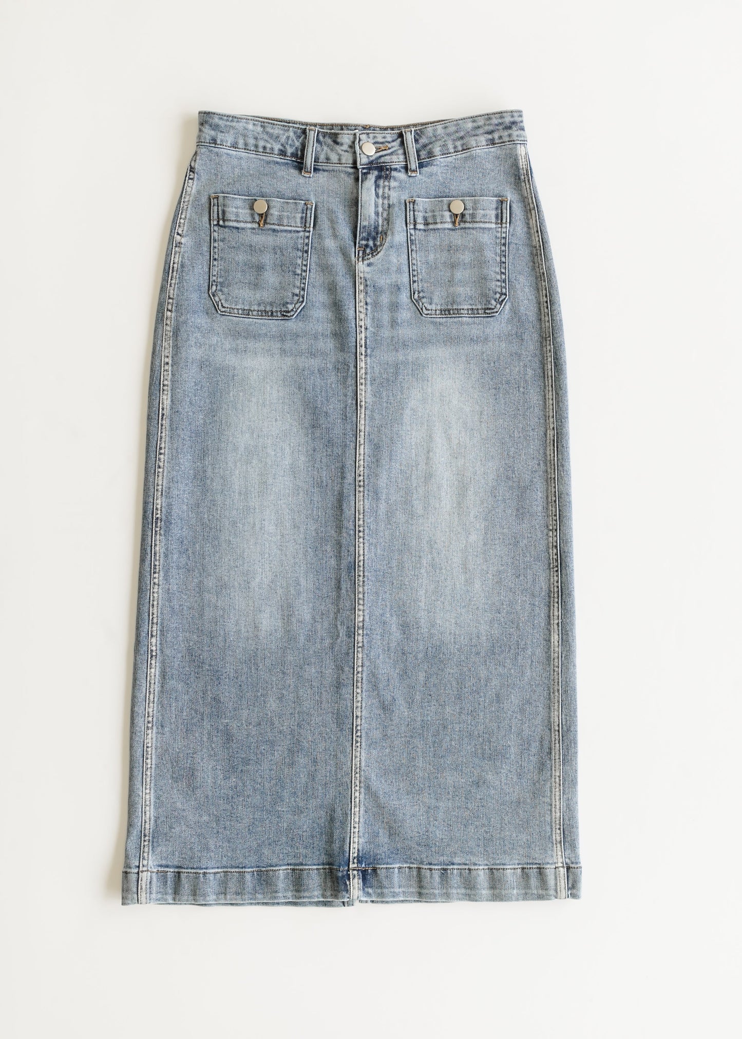 Elin Front Pocket Maxi Skirt