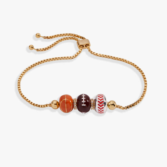 Game On Spinner Bolo Bracelet