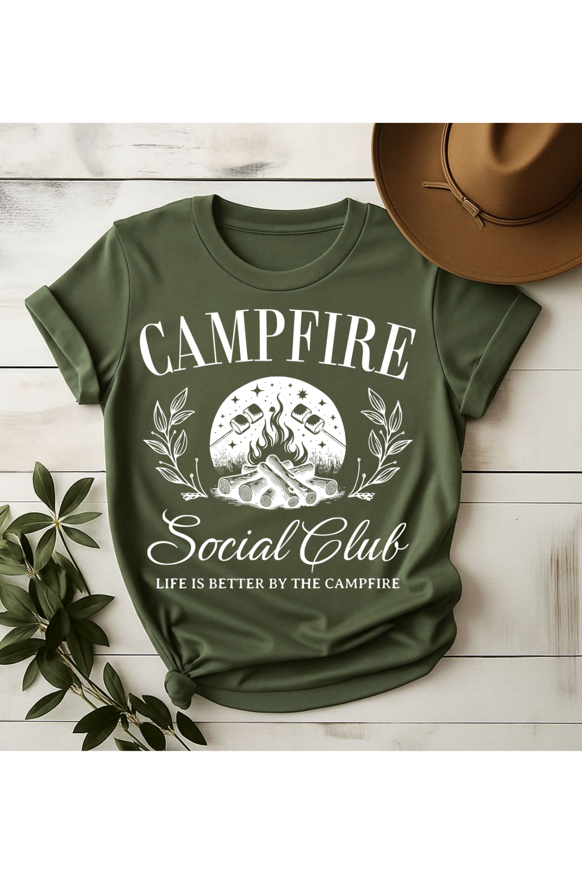 Campfire Social Graphic Tee