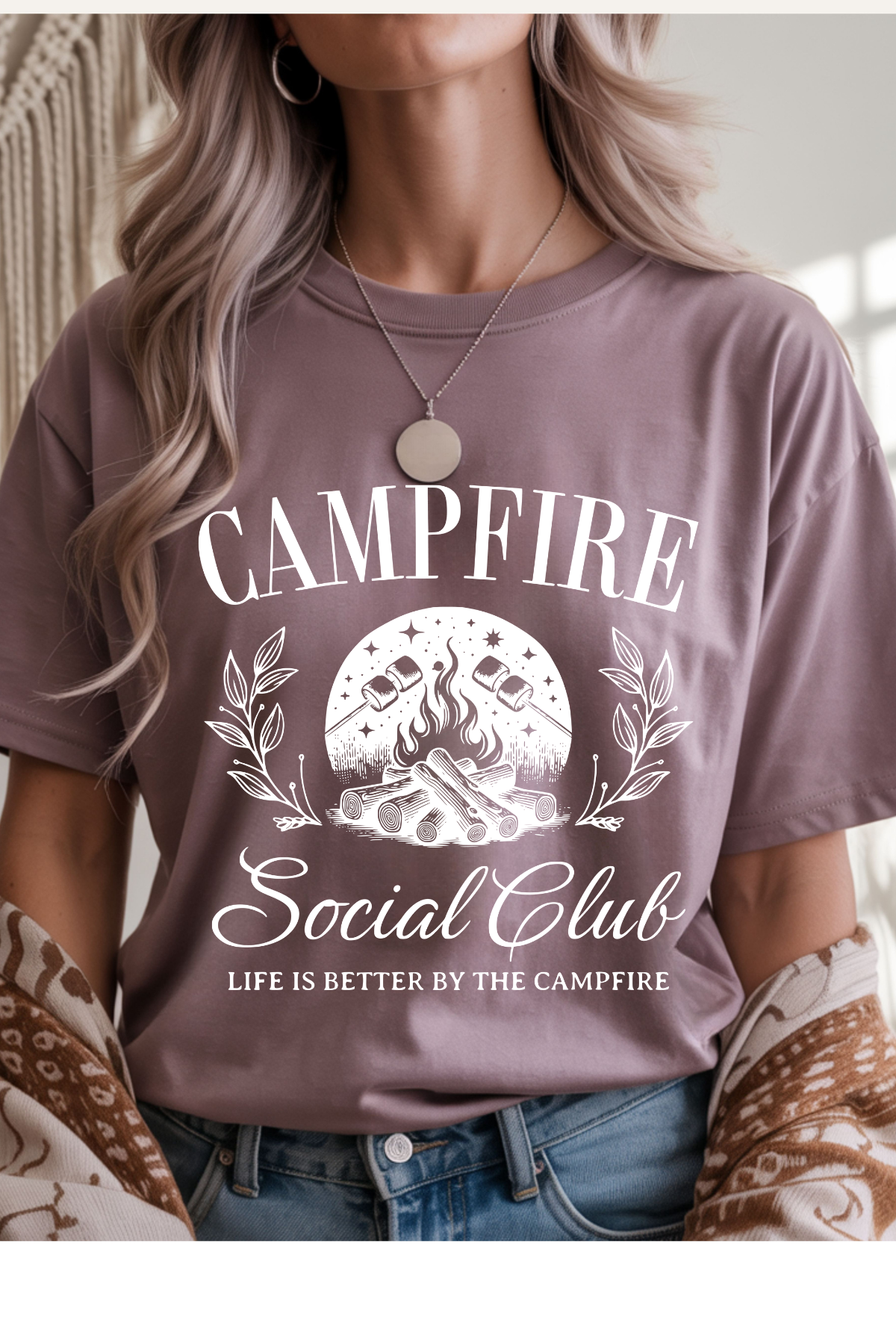 Campfire Social Graphic Tee