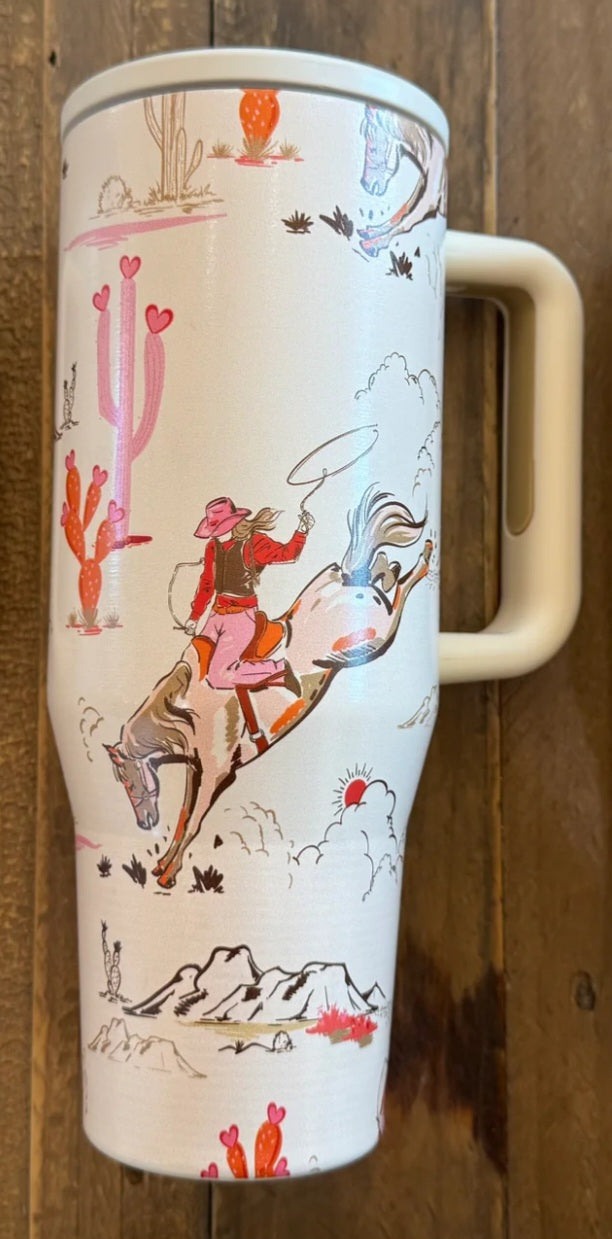 Floral & Western Stainless Steel Tumblers