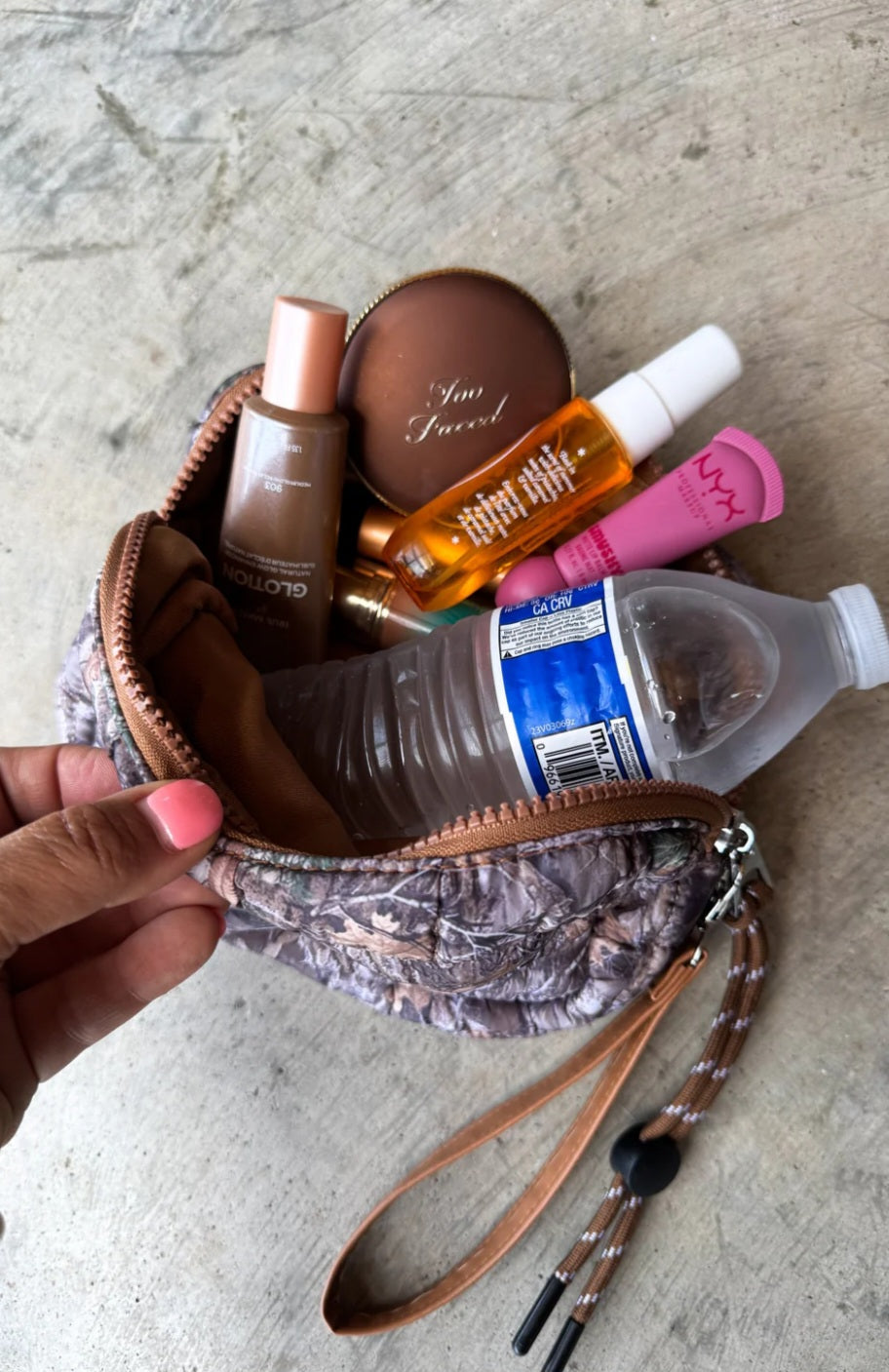Mini Puff Clutch Bag