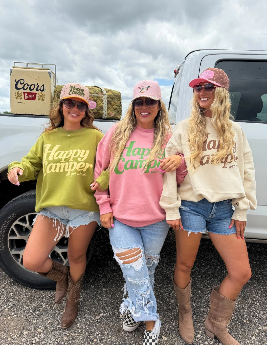 PREORDER- HAPPY CAMPER PULLOVER