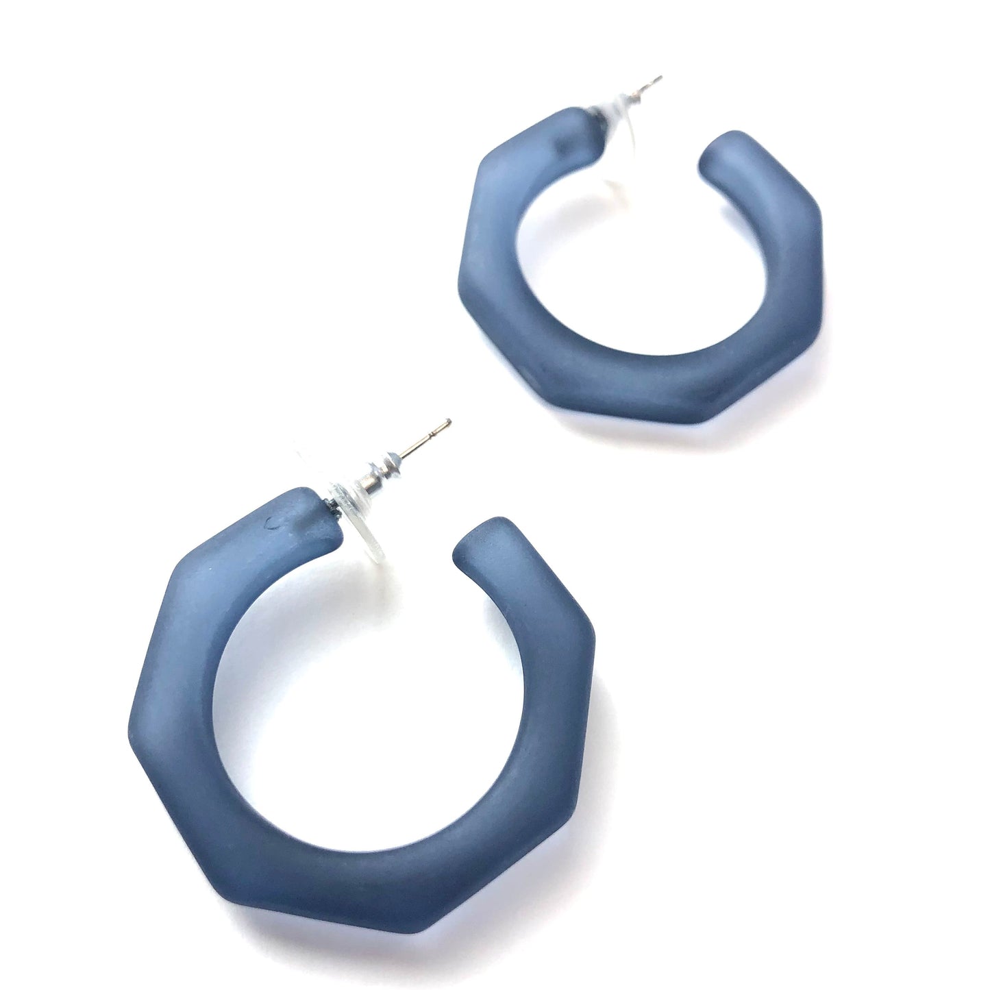 Kay Octagon Hoop Earrings