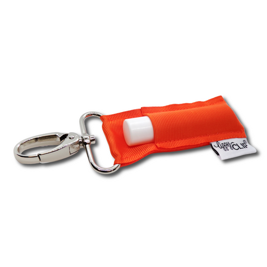 CLASSIC: Pumpkin Orange LippyClip® Lip Balm Holder